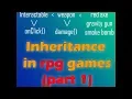 Inheritance for RPG game items part 1 Interactables