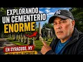 Entre a este enorme cementerio en Syracuse y quede sorprendido