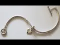 Pandora Congratulations Heart Stars Dangle Charm