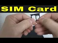 How To Put SIM Card In Samsung Galaxy Tab A-Easy Tutorial