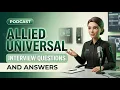 Allied Universal Interview Questions and Answers