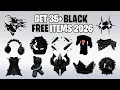 HURRY GET 35 BLACK ITEMS FAKE HEADLESS FREE ON ROBLOX 2026