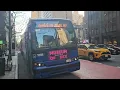 The Bronx Bound BxM1 Express Bus and 2 The Queens Bound QM32 and The Queens Bound QM44 Express Buses