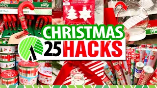 🎄Grab CHRISTMAS Dollar Tree finds for these 25 GENIUS DIYs & HACKS to try in 2026!
