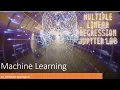 Multiple Linear Regression Multiple Linear Regression in python Jupyter Notebook