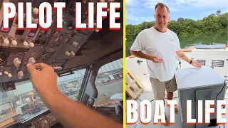 FROM 737 COCKPIT TO BOAT LIFE! ✈️ New Freezer, DIY Solar Bilge, Tropical Storms & Helping Strays