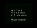 Schubert, Moment Musical Op.94 No.3 in F Minor "Air russe" Allegro Moderato