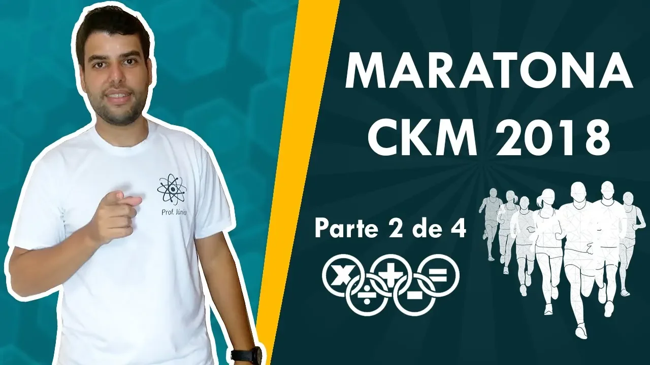 RACIOCÍNIO LÓGICO - MATEMÁTICA (parte 2) - Banca CKM