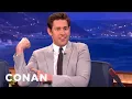 John Krasinski Didn t Think He d Get A Second Date With Emily Blunt CONAN on TBS