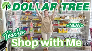 Teacher Shops at Dollar Tree New Back to School Finds VLOGUST DAY 15