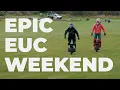 Epic EUC Weekend at Bugs Boarding Testing the Best Wheels on the Market