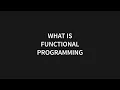 Functional Programming Typescript