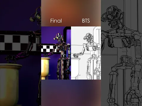 FNaF Security Breach Mannequin Challenge 😂  | BTS vs Animation