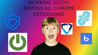 REMOVE FORCED CHROME EXTENSIONS WORKING 2023