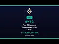 Leetcode 448 Find All Numbers Disappeared in an Array in Python Python Leetcode Python Tutorial