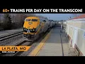 La Plata Missouri USA LIVE Train Camera Fixed View - West