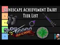 OSRS Achievement Dairy Tier List