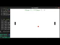 Pong Using Turtle in Python