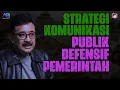 STRATEGI KOMUNIKASI PUBLIK DEFENSIF PEMERINTAH