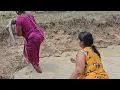 Lagu Amazing Village Women net fishing || Mouni Fishing Village