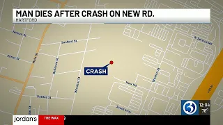 Man dies from striking concrete barriers near Hartford cul-de-sac police say