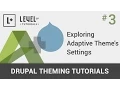 - Exploring Adaptive Theme s Settings