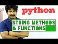 Python Programming by Seenu sir String Methods functions
