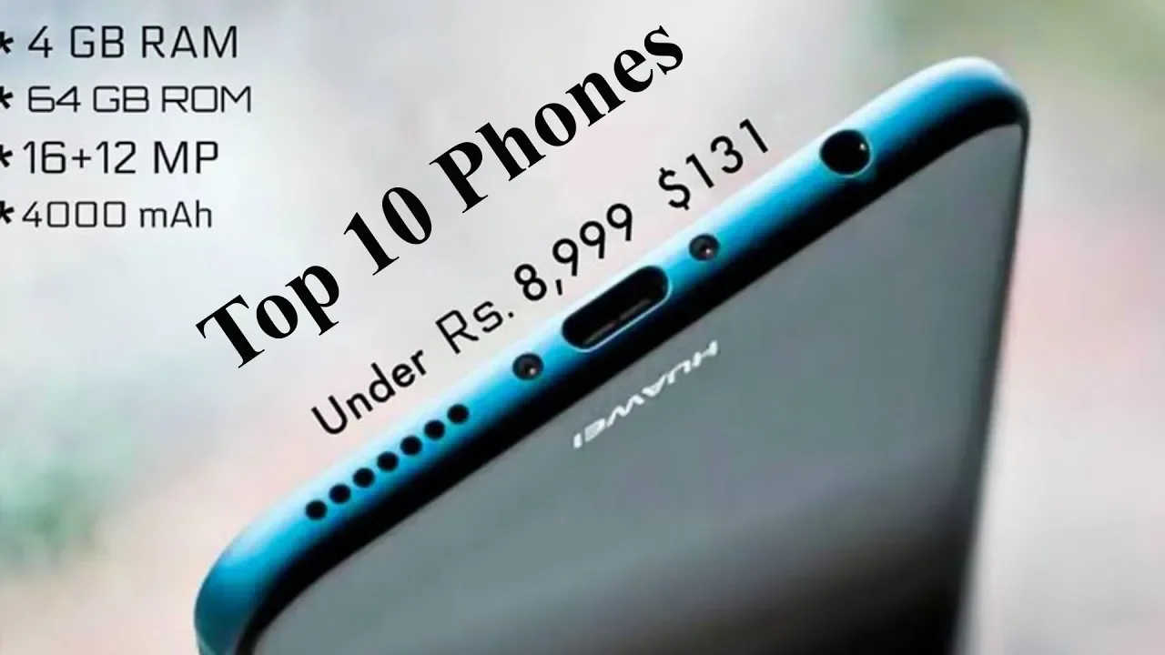OMG!!!TOP 10 BEST Smartphones Under 9000