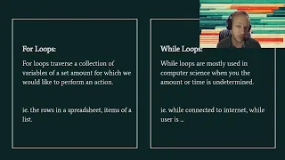 python data basics class 3 part 2 two types of loops in python free learn