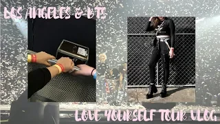 LA BTS Love Yourself World Tour Travel Vlog