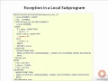 05 04 Exceptions Scope Visibility of Variables