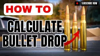 Understanding and Calculating Bullet Drop VERY EASY