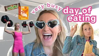 Full Day Of Eating With No Food Rules On A Very Busy Day!