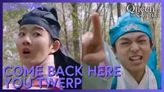this is definitely not your typical k drama meet cute queen for seven days ep1 kocowa 