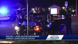 2 people arrested in Brevard County after allegedly shooting at police during pursuit
