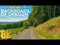 Driving on Oregon s Backroads - 8K Scenic Drive through Scenic Landscapes