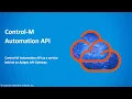 AAPI Control-M Automation API as a service behind an Apigee Edge API Gateway