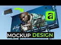 How to Create Mockup from Images Affinity By Canva Step-by-step