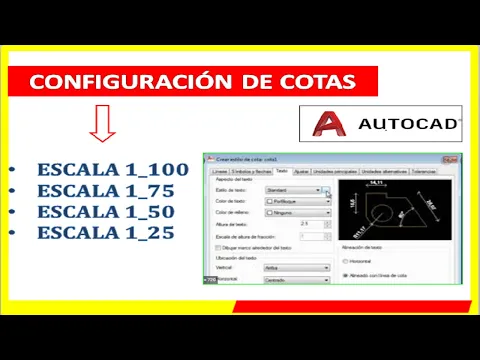 Download MP3 COMO CONFIGURAR FÁCIL LAS COTAS EN AUTOCAD