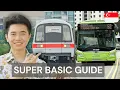 How to Take The Bus Train in Singapore - For First Timers