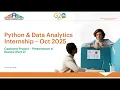 Python Data Analytics Internship Session 40 Capstone Project - Presentation Review SASF