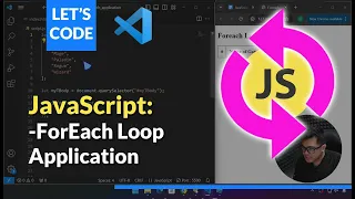 JS Essentials ForEach Loop Application - Generating HTML Data Based From An Array