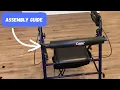 Carex Steel Rollator Walker Assembly