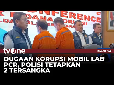 Polda Sulut Tahan Dua Tersangka Dugaan Korupsi Pengadaan Mobil Lab PCR