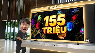 TV 155 TRIỆU ĐẸP CỠ NÀO??? - LÁC MẮT DẠO QUANH TRIỂN LÃM SONY BRAVIA 2026!!