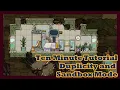 Ten Minute Tutorial Duplicity and Sandbox Mode Oxygen Not Included Oceania Cluster