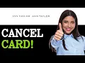 How To Cancel Ann Taylor Card 2025