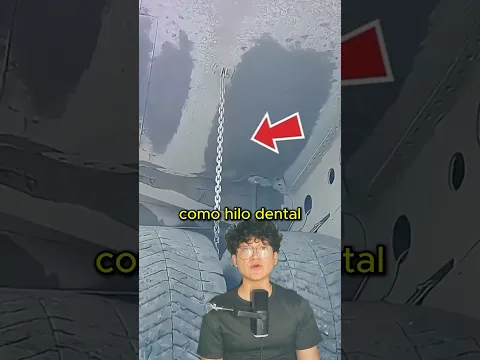 ¿Por qué este camión gigante usa la cadena como "hilo dental"? 🚛🦷