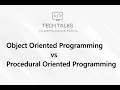 Object Oriented Programming vs Procedure Oriented Programming