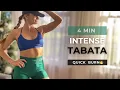 Lagu 4-min Intense Tabata | HIIT At Home | Survivor Workout 🔥